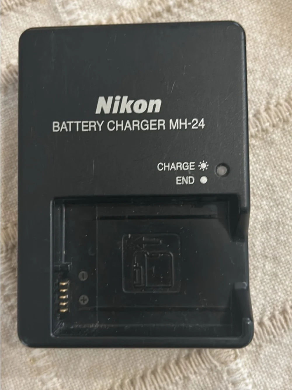 Nikon Black DSLR with 18-55mm VR DX Lens